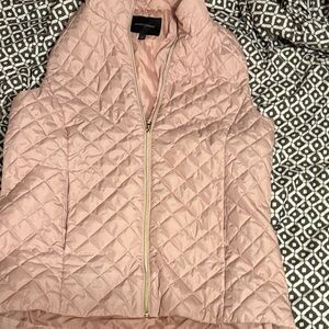 Pink Banana Republic Quilted Vest Size large